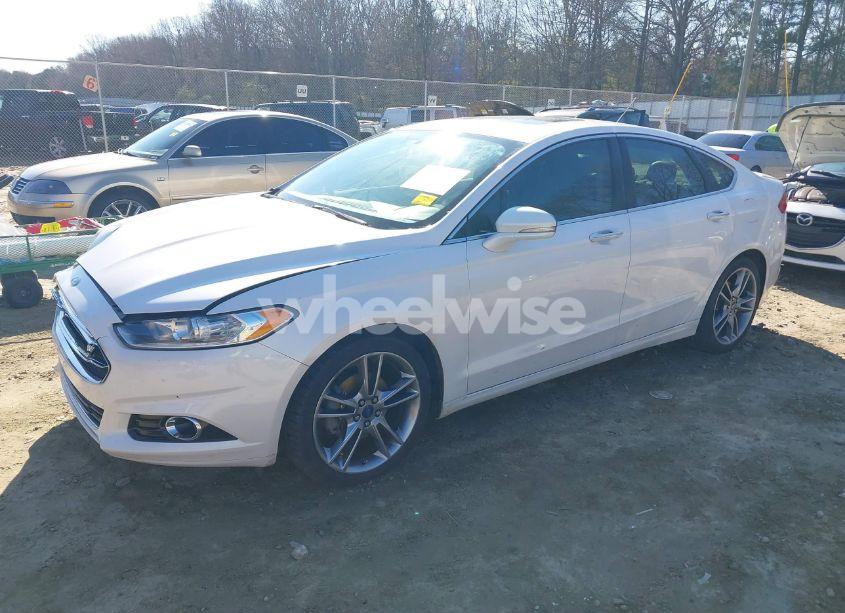 Photo 2 of 2016 Ford Fusion TITANIUM (VIN 3FA6P0K90GR257404)