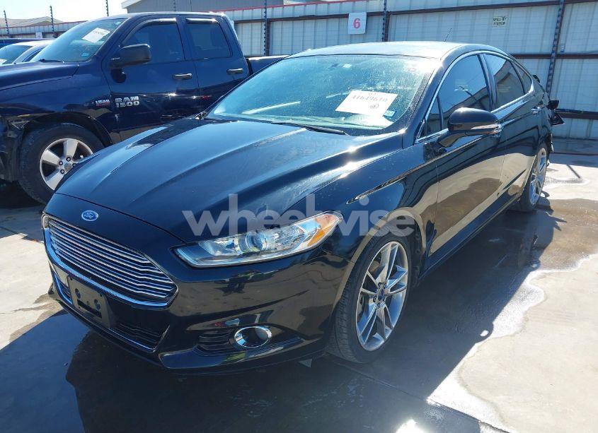 Photo 2 of 2016 Ford Fusion TITANIUM (VIN 3FA6P0K90GR365926)