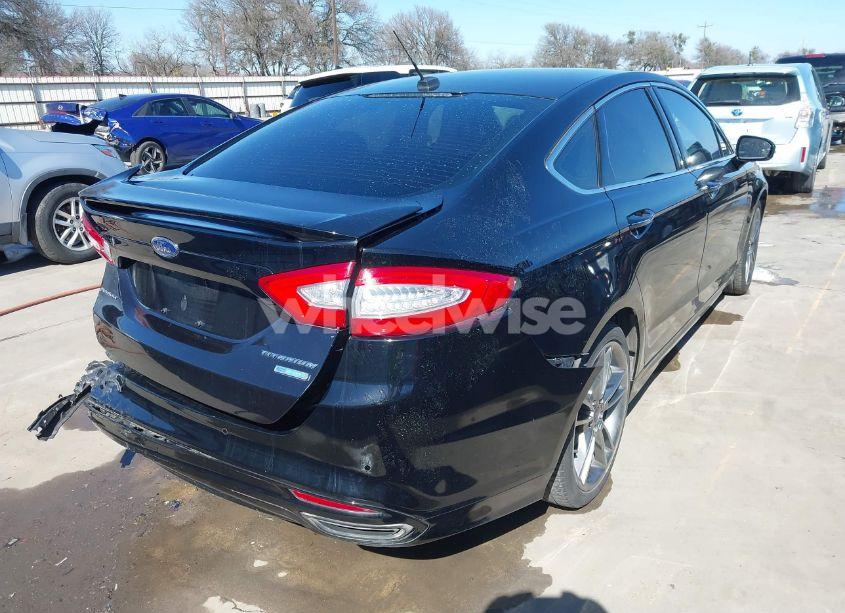 Photo 4 of 2016 Ford Fusion TITANIUM (VIN 3FA6P0K90GR365926)