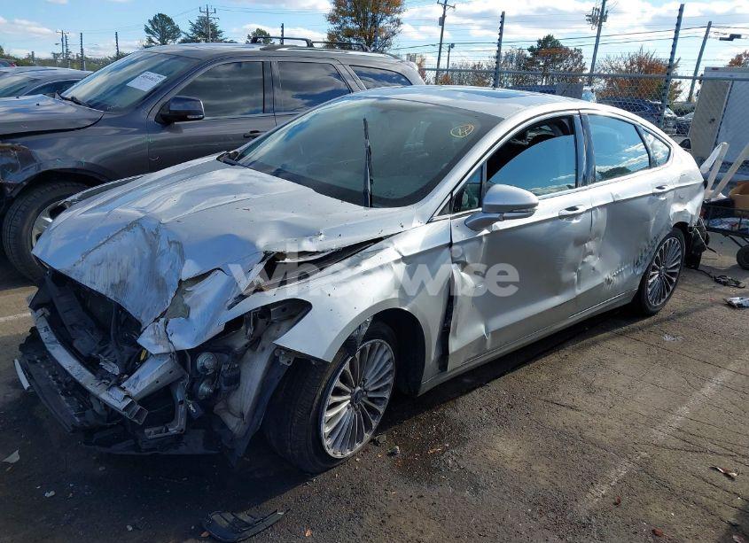 Photo 2 of 2016 Ford Fusion TITANIUM (VIN 3FA6P0K90GR400710)