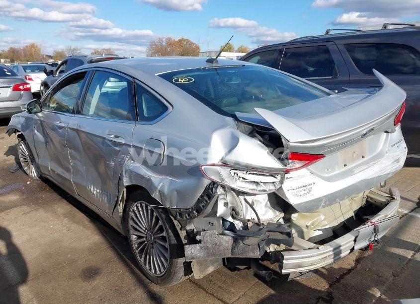 Photo 3 of 2016 Ford Fusion TITANIUM (VIN 3FA6P0K90GR400710)