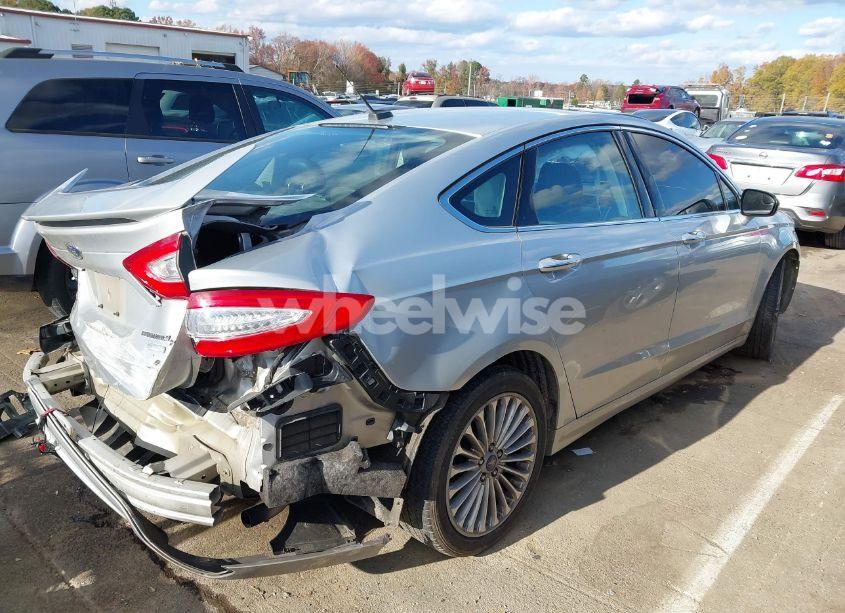 Photo 4 of 2016 Ford Fusion TITANIUM (VIN 3FA6P0K90GR400710)