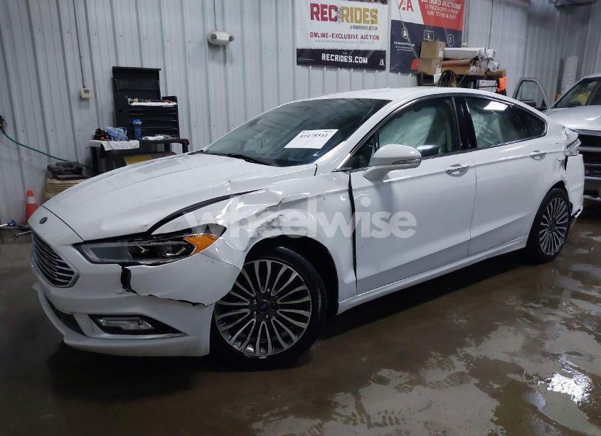 Photo 2 of 2017 Ford Fusion TITANIUM (VIN 3FA6P0K90HR124062)