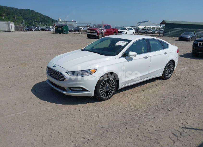 Photo 2 of 2017 Ford Fusion TITANIUM (VIN 3FA6P0K90HR168031)