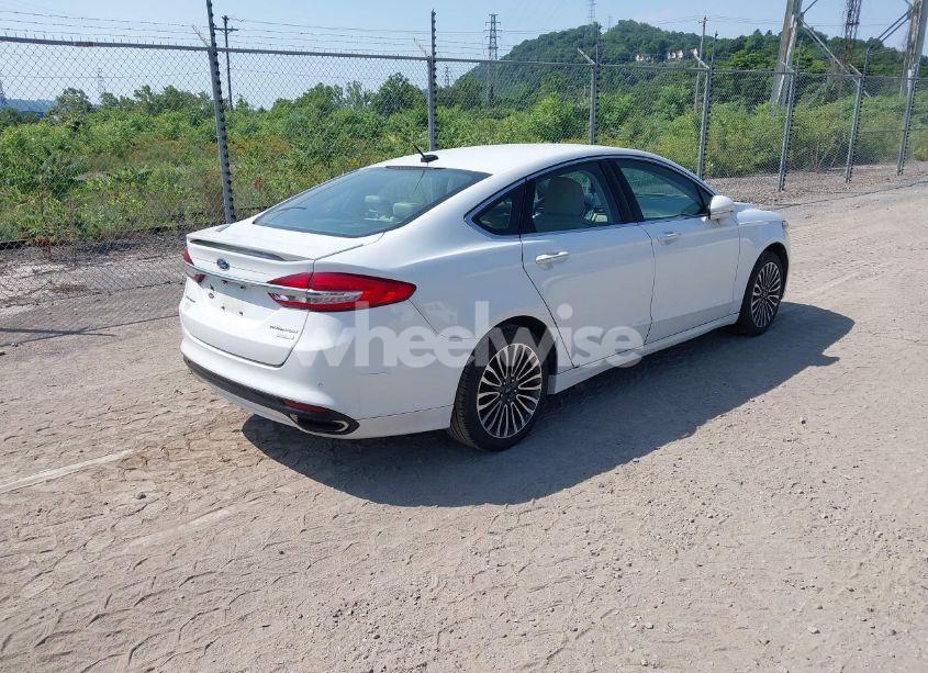 Photo 4 of 2017 Ford Fusion TITANIUM (VIN 3FA6P0K90HR168031)