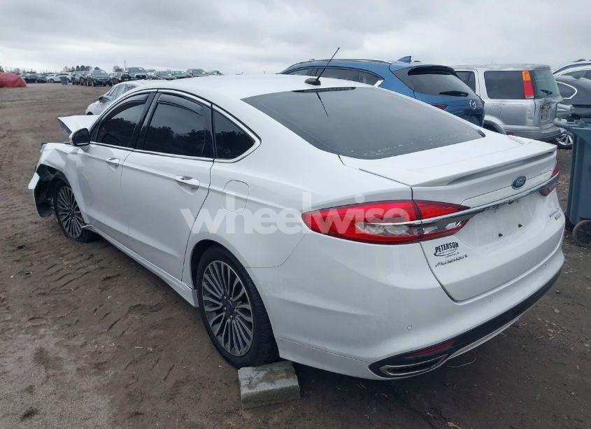 Photo 3 of 2018 Ford Fusion TITANIUM (VIN 3FA6P0K90JR281676)