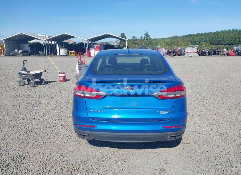 Photo 17 of 2020 Ford Fusion TITANIUM (VIN 3FA6P0K90LR206883)