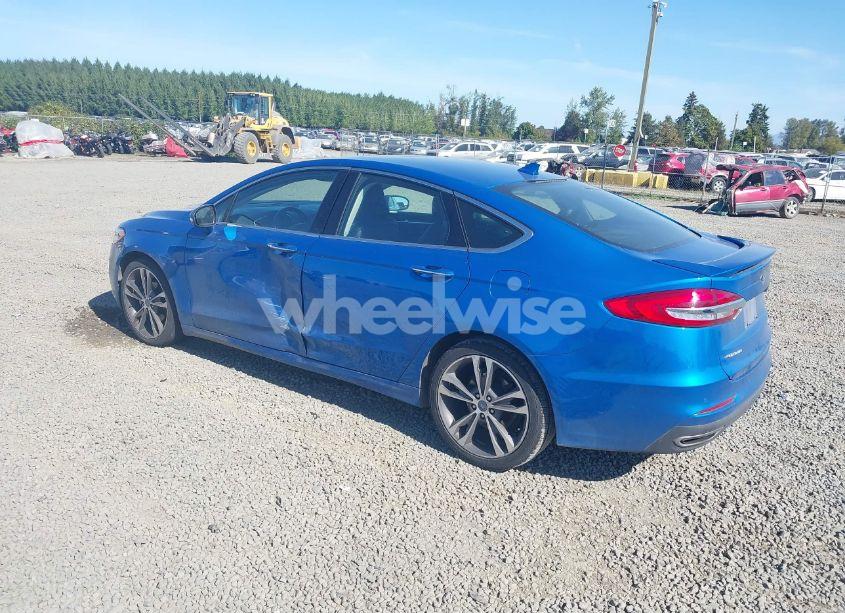 Photo 3 of 2020 Ford Fusion TITANIUM (VIN 3FA6P0K90LR206883)