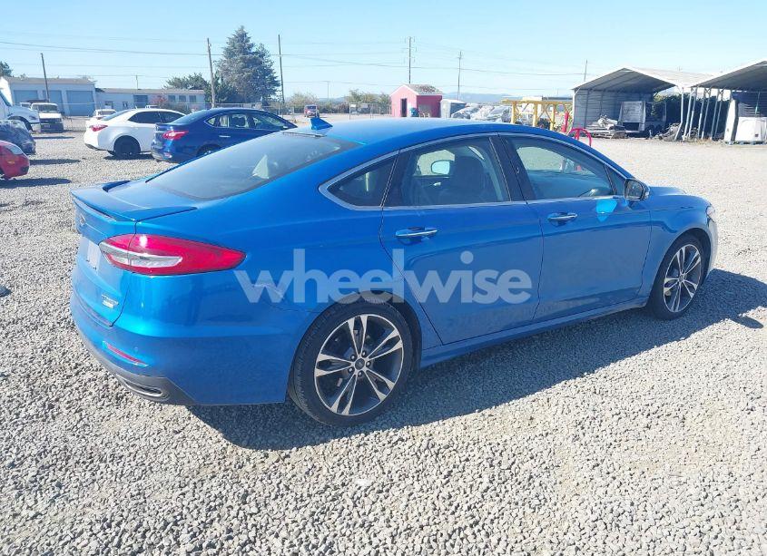 Photo 4 of 2020 Ford Fusion TITANIUM (VIN 3FA6P0K90LR206883)