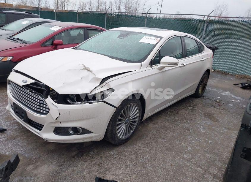 Photo 2 of 2013 Ford Fusion TITANIUM (VIN 3FA6P0K91DR189934)