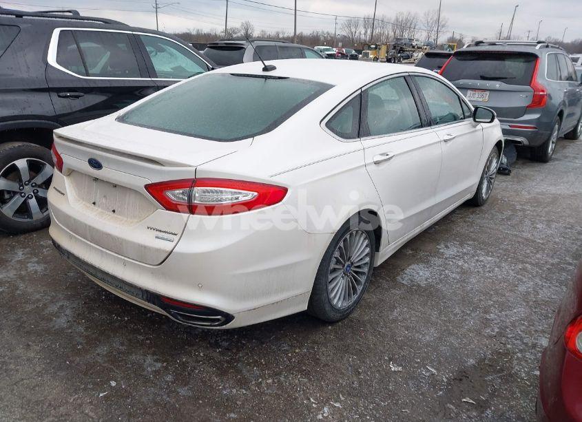 Photo 4 of 2013 Ford Fusion TITANIUM (VIN 3FA6P0K91DR189934)