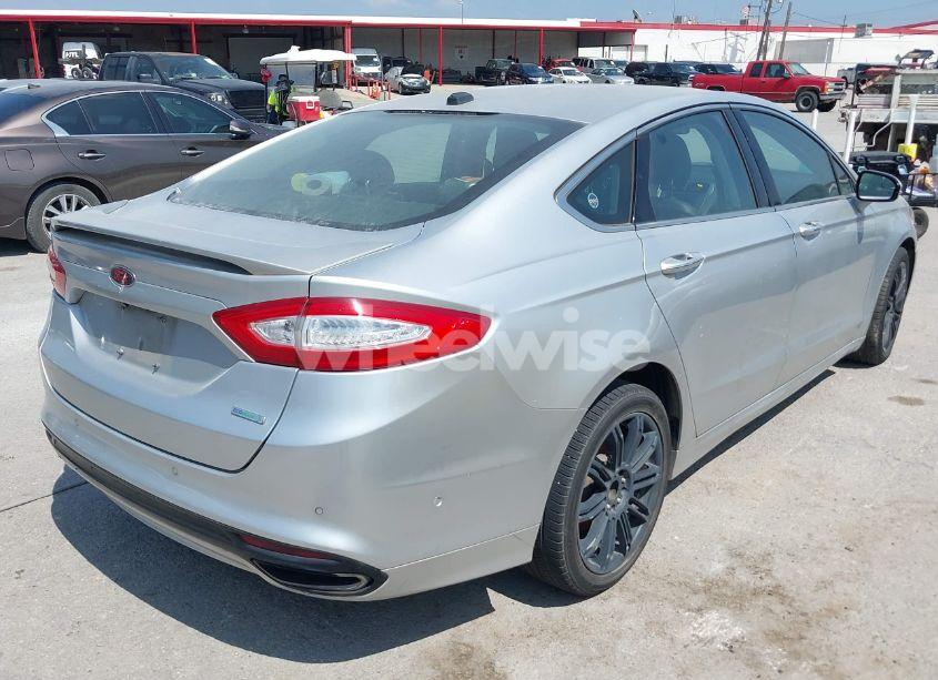 Photo 4 of 2013 Ford Fusion TITANIUM (VIN 3FA6P0K91DR272831)