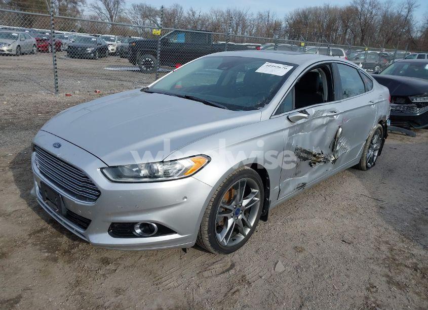 Photo 2 of 2013 Ford Fusion TITANIUM (VIN 3FA6P0K91DR277480)