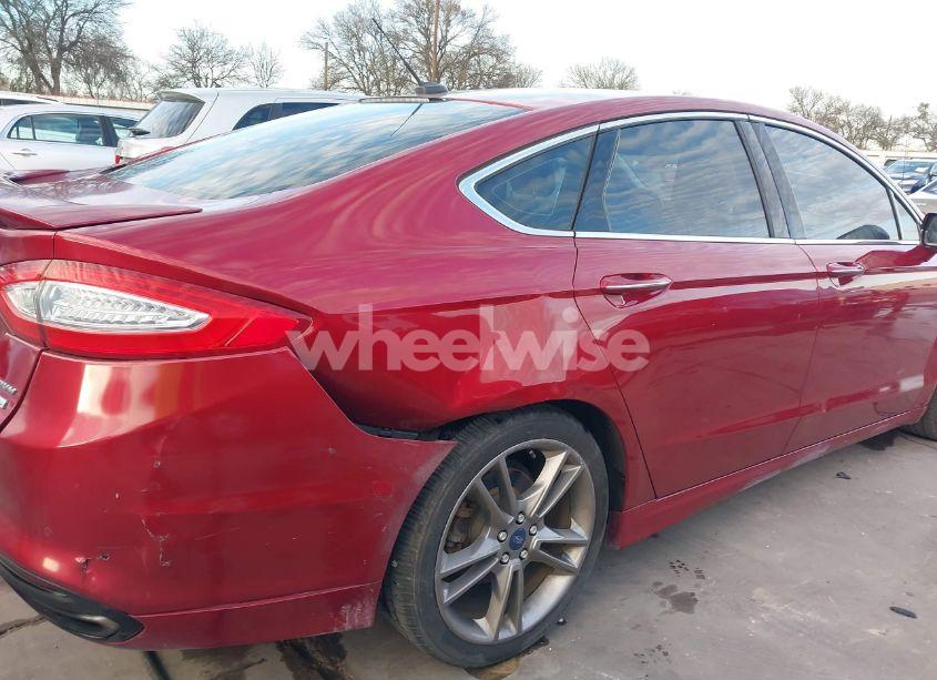 Photo 6 of 2013 Ford Fusion TITANIUM (VIN 3FA6P0K91DR309747)