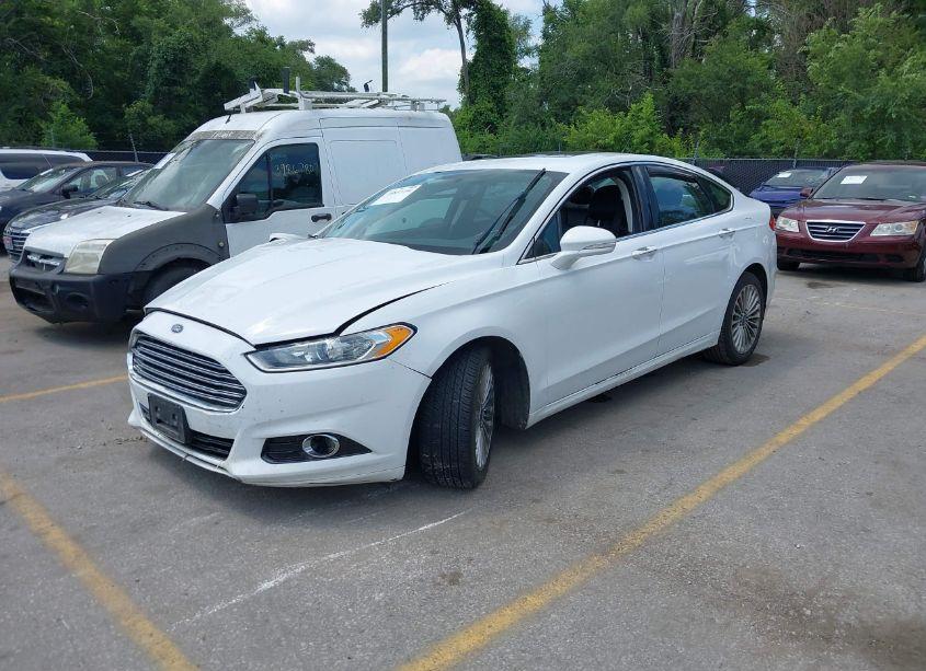 Photo 2 of 2014 Ford Fusion TITANIUM (VIN 3FA6P0K91ER138287)