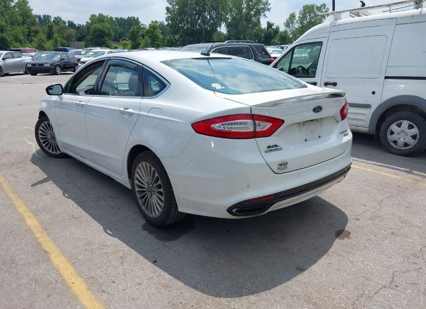 Photo 3 of 2014 Ford Fusion TITANIUM (VIN 3FA6P0K91ER138287)