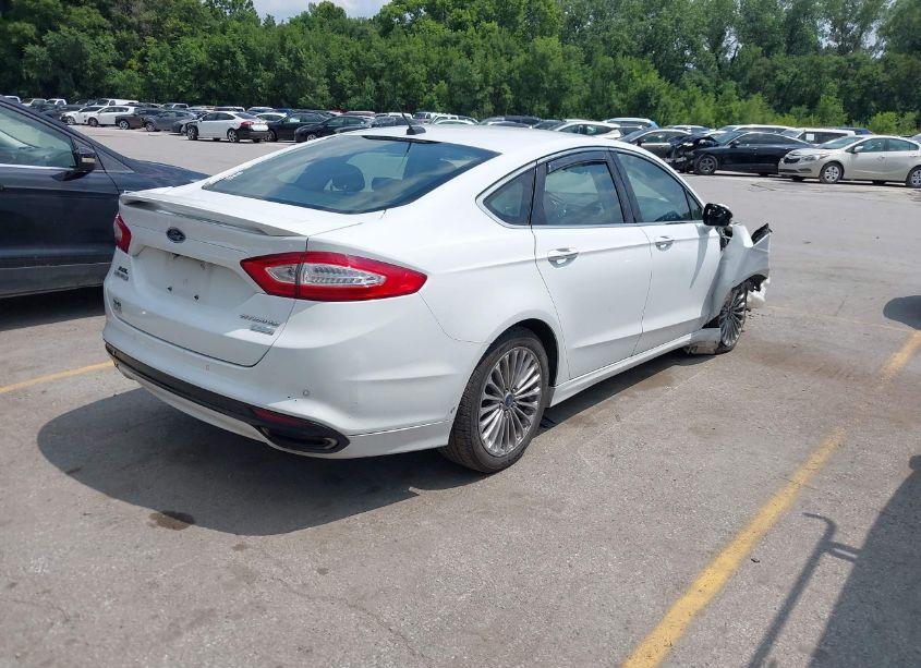 Photo 4 of 2014 Ford Fusion TITANIUM (VIN 3FA6P0K91ER138287)