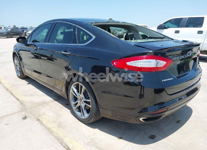 Photo 3 of 2014 Ford Fusion TITANIUM (VIN 3FA6P0K91ER226627)