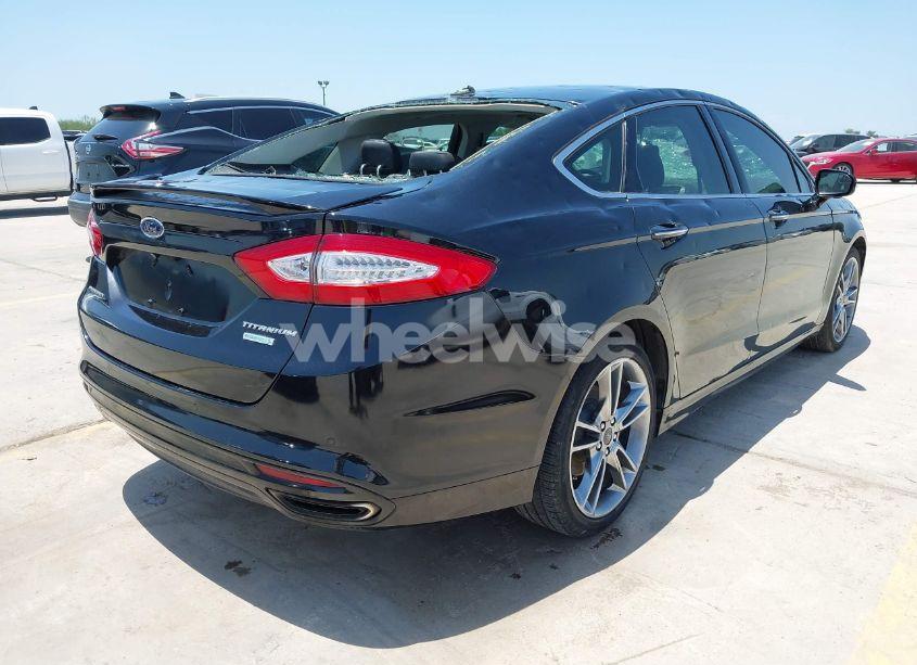 Photo 4 of 2014 Ford Fusion TITANIUM (VIN 3FA6P0K91ER226627)
