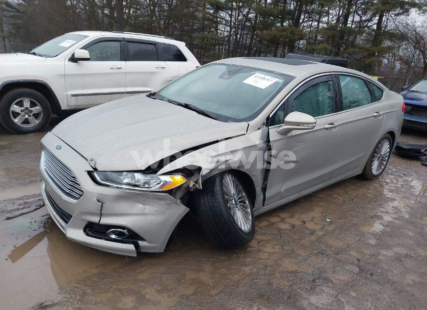 Photo 2 of 2015 Ford Fusion TITANIUM (VIN 3FA6P0K91FR212227)