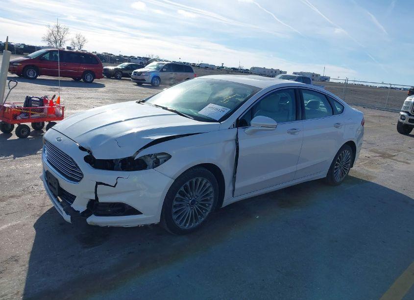 Photo 2 of 2015 Ford Fusion TITANIUM (VIN 3FA6P0K91FR307452)