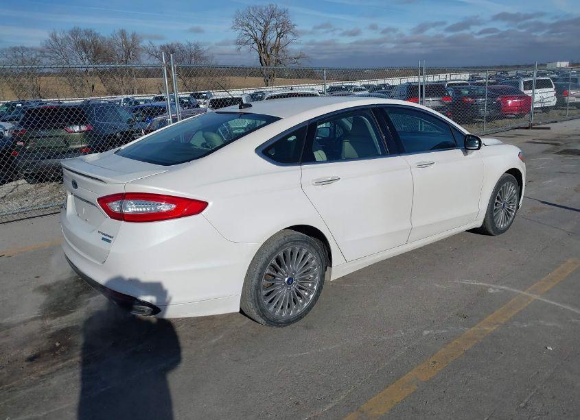 Photo 4 of 2015 Ford Fusion TITANIUM (VIN 3FA6P0K91FR307452)