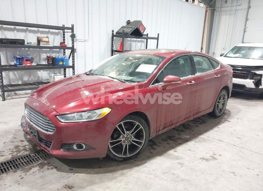 Photo 2 of 2016 Ford Fusion TITANIUM (VIN 3FA6P0K91GR192157)
