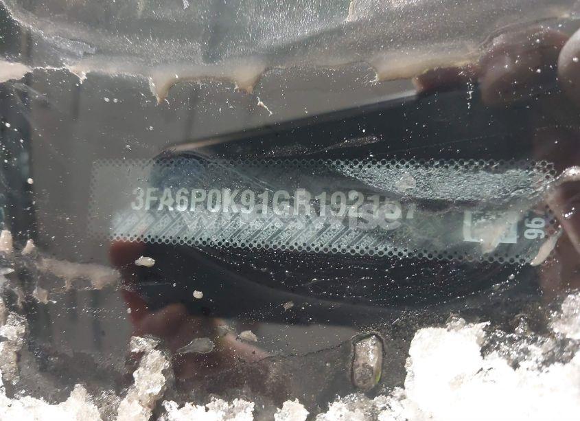 Photo 9 of 2016 Ford Fusion TITANIUM (VIN 3FA6P0K91GR192157)