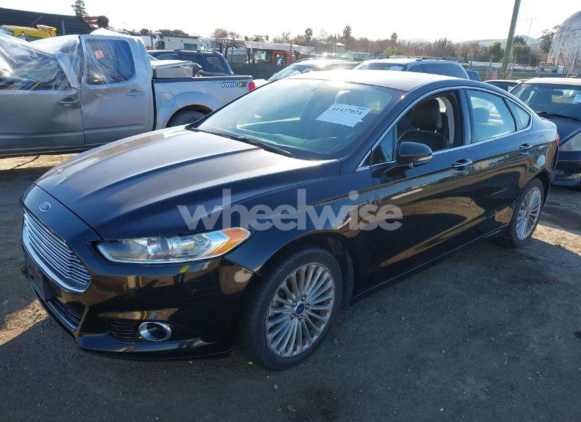Photo 2 of 2016 Ford Fusion TITANIUM (VIN 3FA6P0K91GR320235)