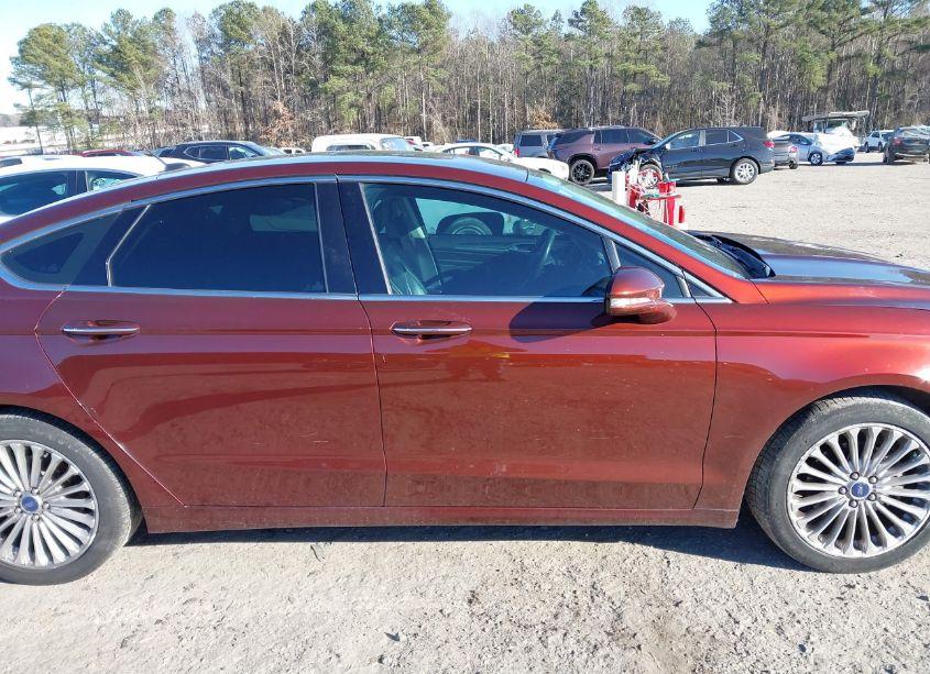 Photo 14 of 2016 Ford Fusion TITANIUM (VIN 3FA6P0K91GR390947)