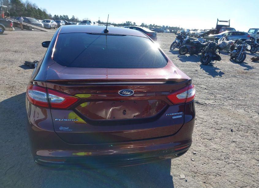 Photo 17 of 2016 Ford Fusion TITANIUM (VIN 3FA6P0K91GR390947)