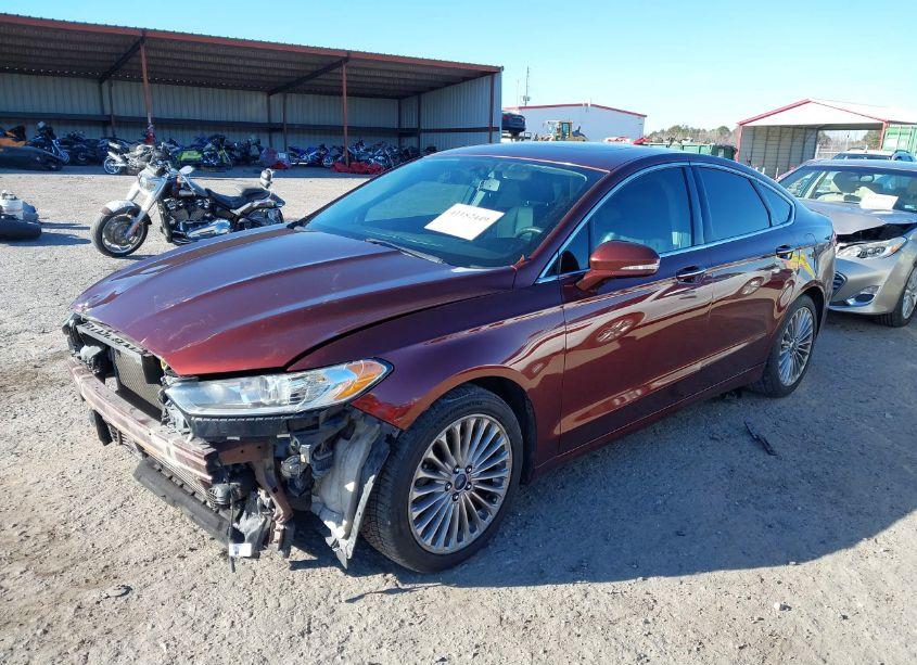 Photo 2 of 2016 Ford Fusion TITANIUM (VIN 3FA6P0K91GR390947)