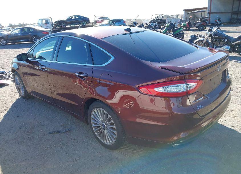 Photo 3 of 2016 Ford Fusion TITANIUM (VIN 3FA6P0K91GR390947)