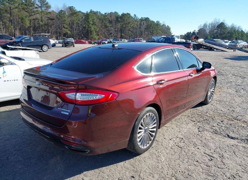 Photo 4 of 2016 Ford Fusion TITANIUM (VIN 3FA6P0K91GR390947)