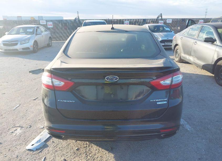 Photo 16 of 2016 Ford Fusion TITANIUM (VIN 3FA6P0K91GR391595)