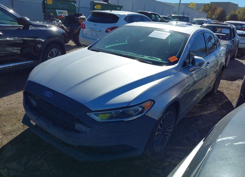 Photo 2 of 2017 Ford Fusion TITANIUM (VIN 3FA6P0K91HR112700)