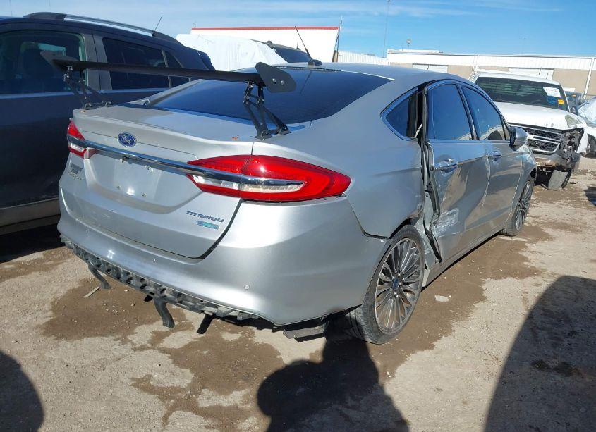 Photo 4 of 2017 Ford Fusion TITANIUM (VIN 3FA6P0K91HR112700)