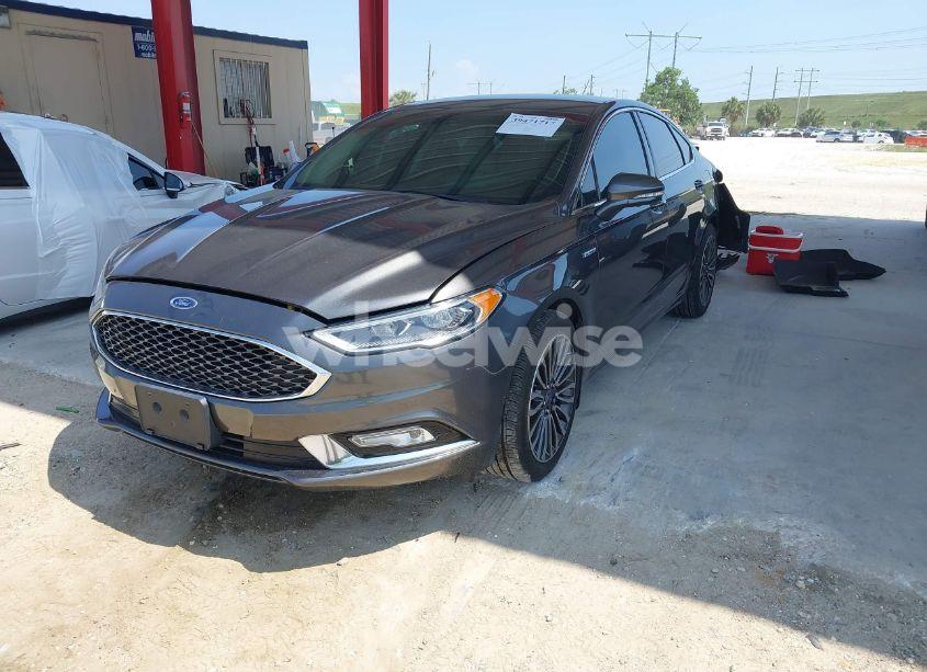 Photo 2 of 2017 Ford Fusion TITANIUM (VIN 3FA6P0K91HR146572)