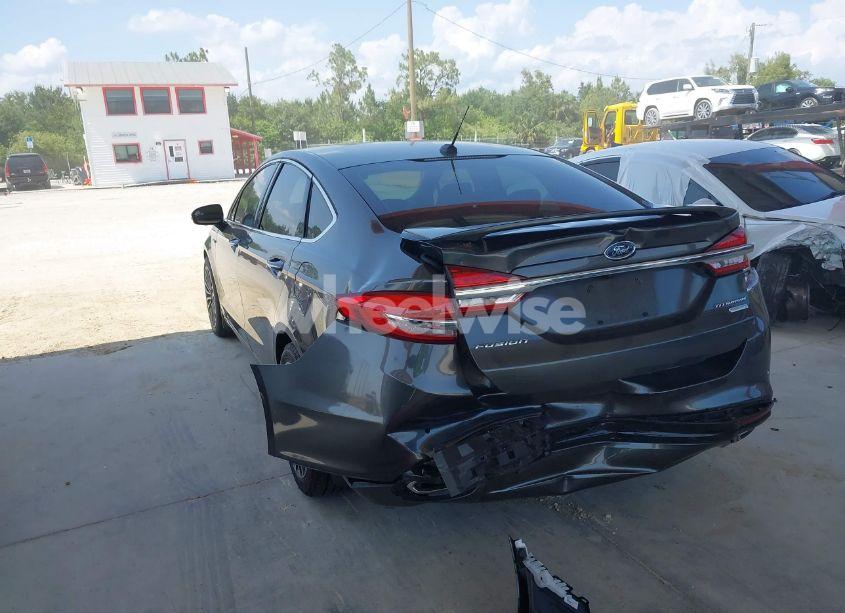 Photo 3 of 2017 Ford Fusion TITANIUM (VIN 3FA6P0K91HR146572)