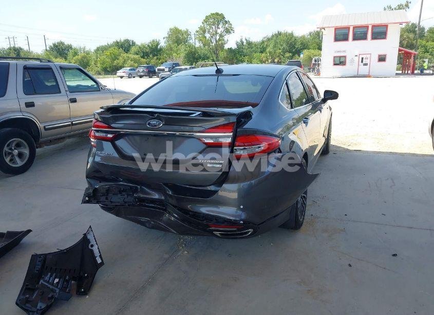 Photo 4 of 2017 Ford Fusion TITANIUM (VIN 3FA6P0K91HR146572)