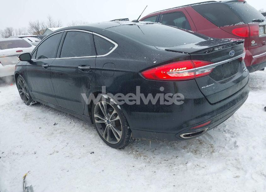 Photo 3 of 2017 Ford Fusion TITANIUM (VIN 3FA6P0K91HR241374)