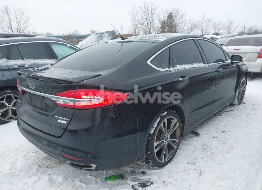 Photo 4 of 2017 Ford Fusion TITANIUM (VIN 3FA6P0K91HR241374)