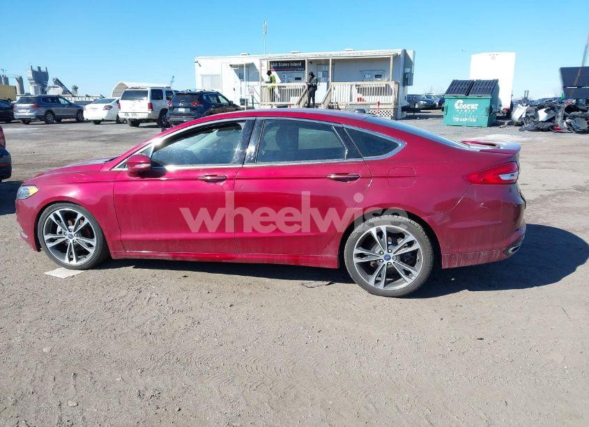 Photo 14 of 2017 Ford Fusion TITANIUM (VIN 3FA6P0K91HR263827)