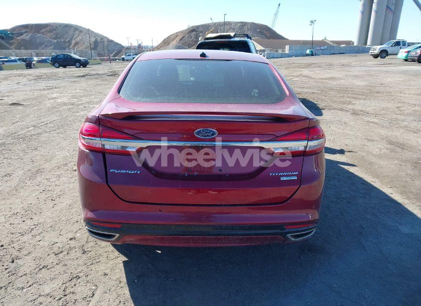 Photo 16 of 2017 Ford Fusion TITANIUM (VIN 3FA6P0K91HR263827)