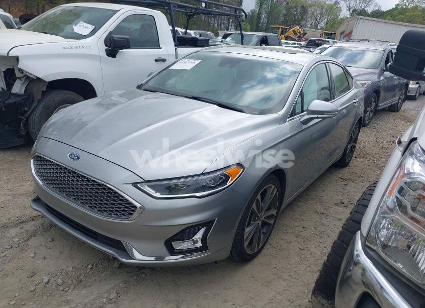 Photo 2 of 2020 Ford Fusion TITANIUM (VIN 3FA6P0K91LR128016)