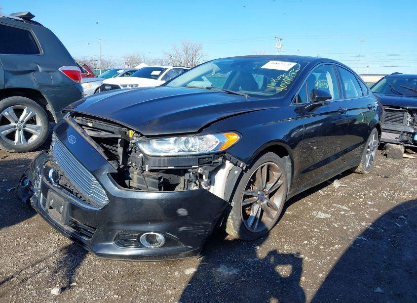 Photo 2 of 2014 Ford Fusion TITANIUM (VIN 3FA6P0K92ER134796)