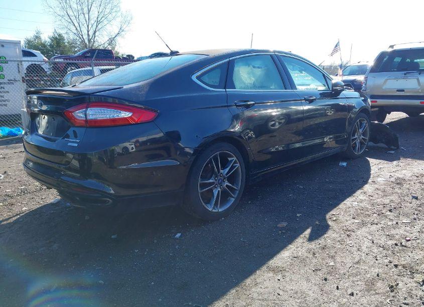 Photo 4 of 2014 Ford Fusion TITANIUM (VIN 3FA6P0K92ER134796)