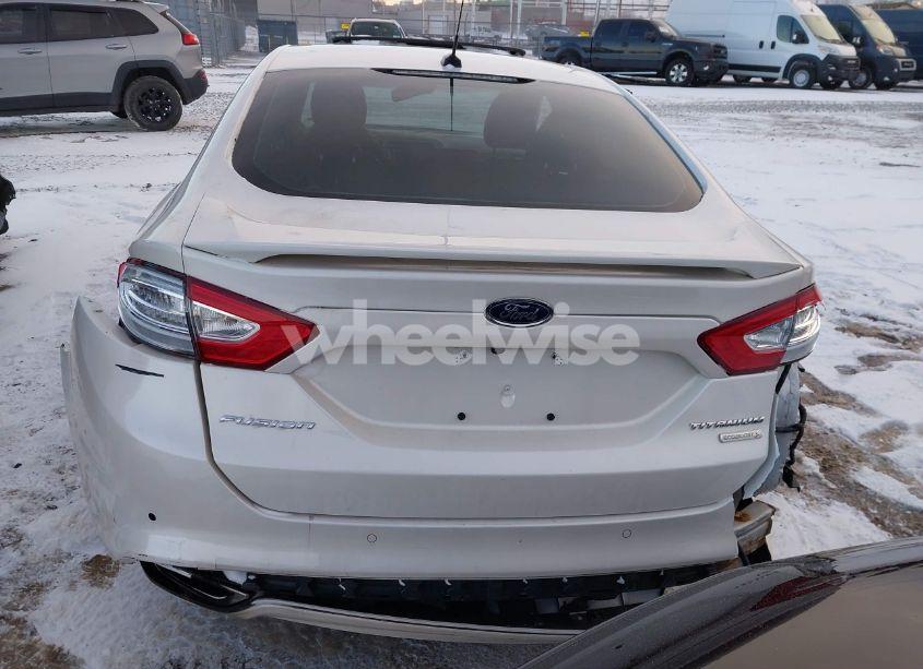 Photo 16 of 2014 Ford Fusion TITANIUM (VIN 3FA6P0K92ER166857)