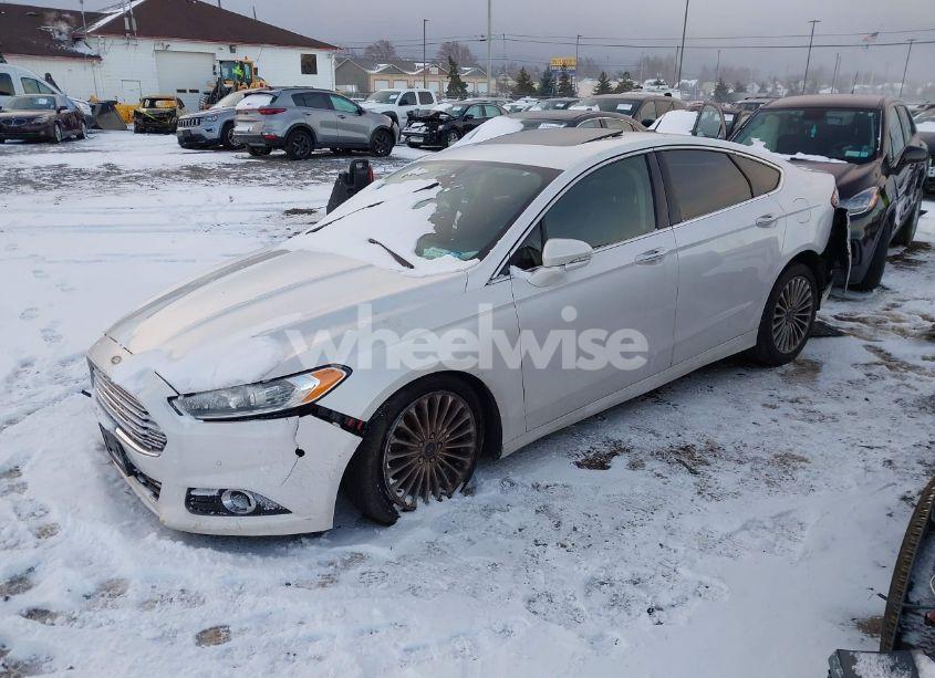Photo 2 of 2014 Ford Fusion TITANIUM (VIN 3FA6P0K92ER166857)