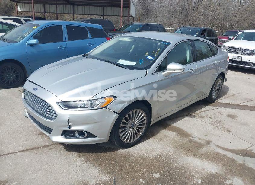 Photo 2 of 2014 Ford Fusion TITANIUM (VIN 3FA6P0K92ER208489)